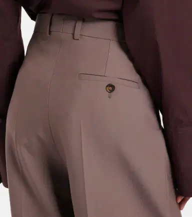 Stella McCartney Wool wide-leg pants | Thumbnail 2