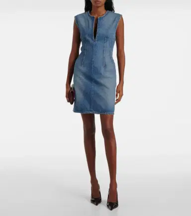 Stella McCartney Denim minidress | Thumbnail 3 Stella McCartney Denim minidress | Thumbnail 3