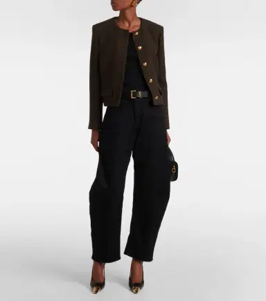 Nili Lotan Shon high-rise barrel-leg jeans | Thumbnail 4 Nili Lotan Shon high-rise barrel-leg jeans | Thumbnail 4
