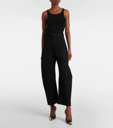 Nili Lotan Shon high-rise barrel-leg jeans | Thumbnail 5 Nili Lotan Shon high-rise barrel-leg jeans | Thumbnail 5