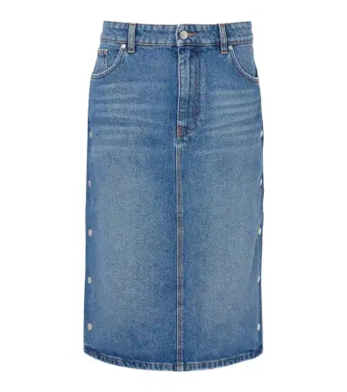 Stella McCartney Mid-rise denim pencil skirt | Thumbnail 1