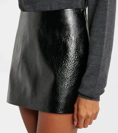 The Frankie Shop Mary faux leather miniskirt | Thumbnail 2