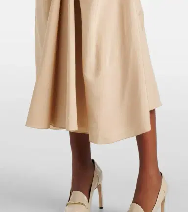 Victoria Beckham Deconstructed gathered midi dress | Thumbnail 4