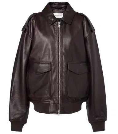 The Frankie Shop Viper leather jacket | Thumbnail 1 The Frankie Shop Viper leather jacket | Thumbnail 1