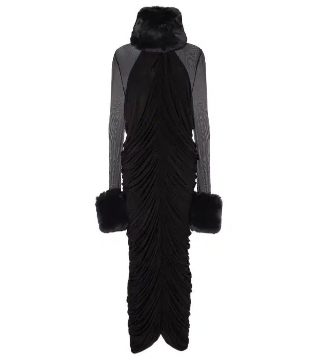 Magda Butrym Ruched maxi dress