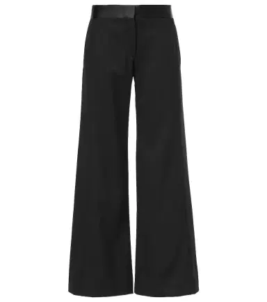 Victoria Beckham Side Panel wool-blend wide-leg pants | Thumbnail 1