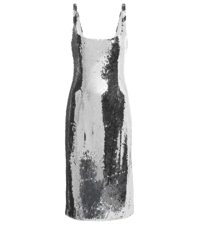 Magda Butrym Sequined midi dress