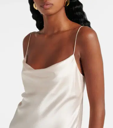 Dorothee Schumacher Sense of Shine silk-blend midi dress | Thumbnail 3