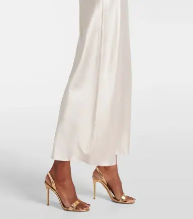 Dorothee Schumacher Sense of Shine silk-blend midi dress | Thumbnail 4