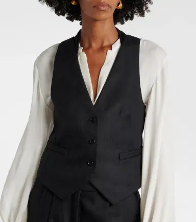 Dorothee Schumacher Modern Sophistication pinstripe wool vest | Thumbnail 2 Dorothee Schumacher Modern Sophistication pinstripe wool vest | Thumbnail 2