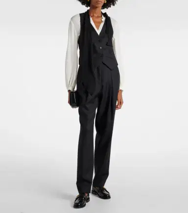 Dorothee Schumacher Modern Sophistication pinstripe wool vest | Thumbnail 4 Dorothee Schumacher Modern Sophistication pinstripe wool vest | Thumbnail 4