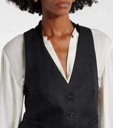 Dorothee Schumacher Modern Sophistication pinstripe wool vest | Thumbnail 6 Dorothee Schumacher Modern Sophistication pinstripe wool vest | Thumbnail 6