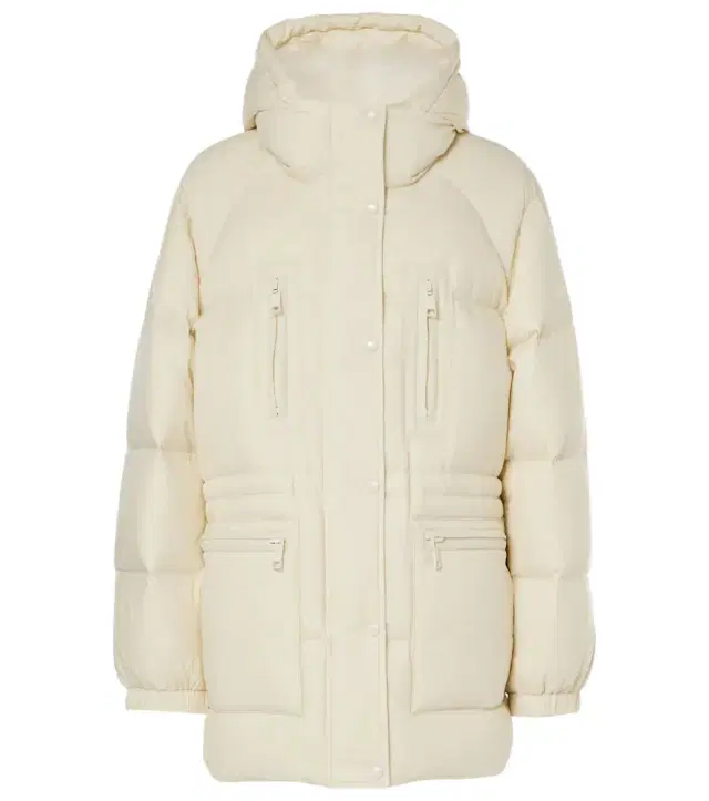Yves Salomon Shearling-trimmed down jacket
