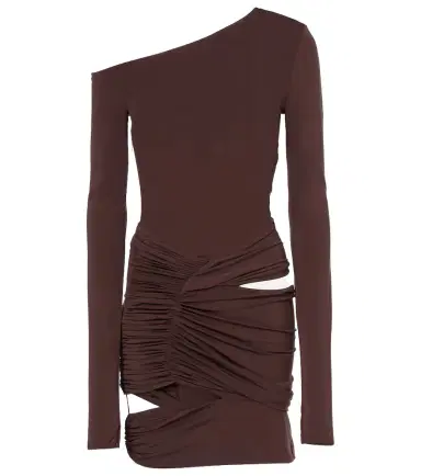 Nensi Dojaka Asymmetric cutout minidress | Thumbnail 1