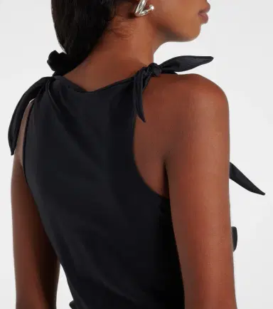 Coperni Floral-appliqué asymmetric top | Thumbnail 5