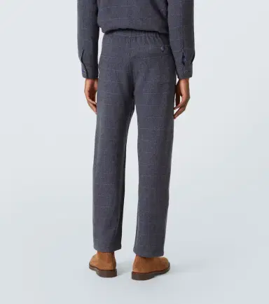 God’s True Cashmere Herringbone checked cashmere straight pants | Thumbnail 5