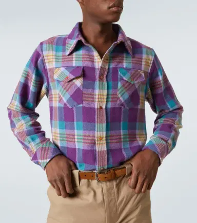 God’s True Cashmere Checked cashmere shirt | Thumbnail 2