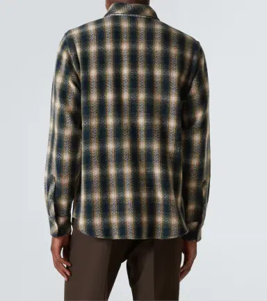 God's True Cashmere Tartan cashmere shirt | Thumbnail 2 God's True Cashmere Tartan cashmere shirt | Thumbnail 2