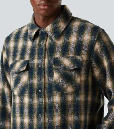 God's True Cashmere Tartan cashmere shirt | Thumbnail 6 God's True Cashmere Tartan cashmere shirt | Thumbnail 6