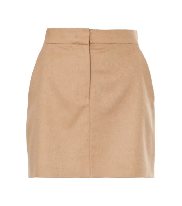 Max Mara Ancella camel hair miniskirt