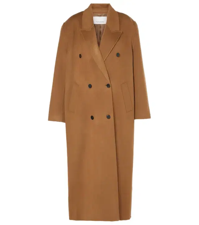 The Frankie Shop Gaia double-breasted wool-blend coat