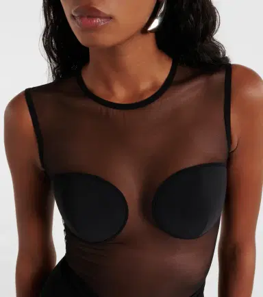 Nensi Dojaka Mesh bodysuit | Thumbnail 3