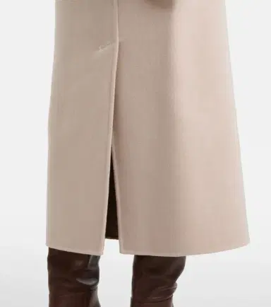 Max Mara Zuppa wool and cashmere wrap skirt | Thumbnail 5