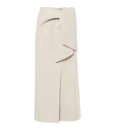 Max Mara Zuppa wool and cashmere wrap skirt | Thumbnail 1