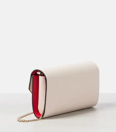 Christian Louboutin Loubi54 leather clutch with chain | Thumbnail 2 Christian Louboutin Loubi54 leather clutch with chain | Thumbnail 2