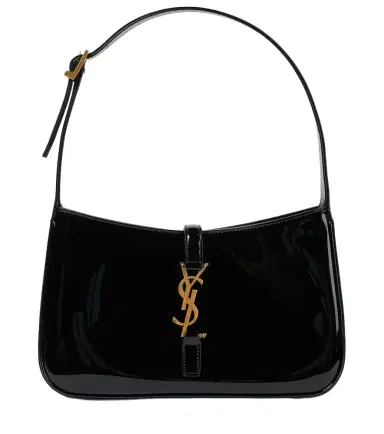 Saint Laurent Le 5 à 7 patent leather shoulder bag | Thumbnail 1