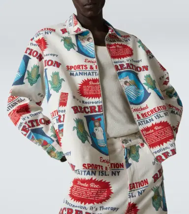Bode Enrichment printed cotton jacket | Thumbnail 2