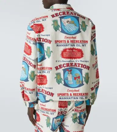 Bode Enrichment printed cotton jacket | Thumbnail 3