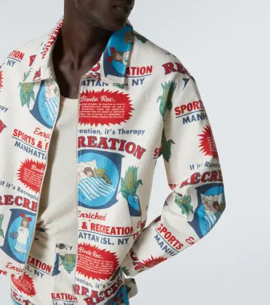 Bode Enrichment printed cotton jacket | Thumbnail 4