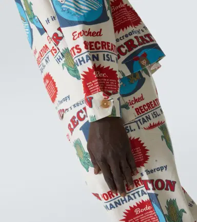 Bode Enrichment printed cotton jacket | Thumbnail 5