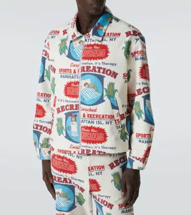 Bode Enrichment printed cotton jacket | Thumbnail 7