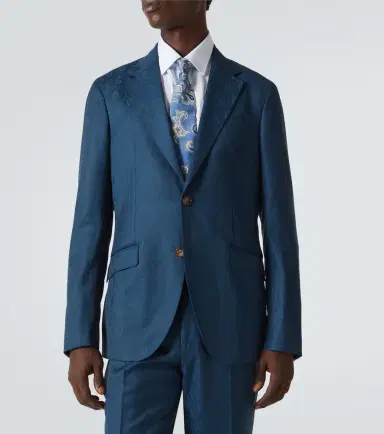Etro Roma paisley silk suit | Thumbnail 4