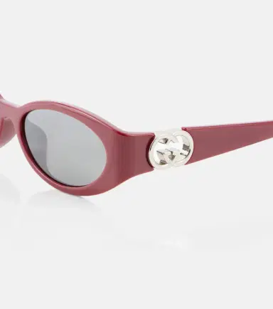 Gucci Hailey oval sunglasses | Thumbnail 4