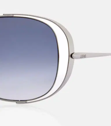 Loewe Signature rectangular sunglasses | Thumbnail 4 Loewe Signature rectangular sunglasses | Thumbnail 4