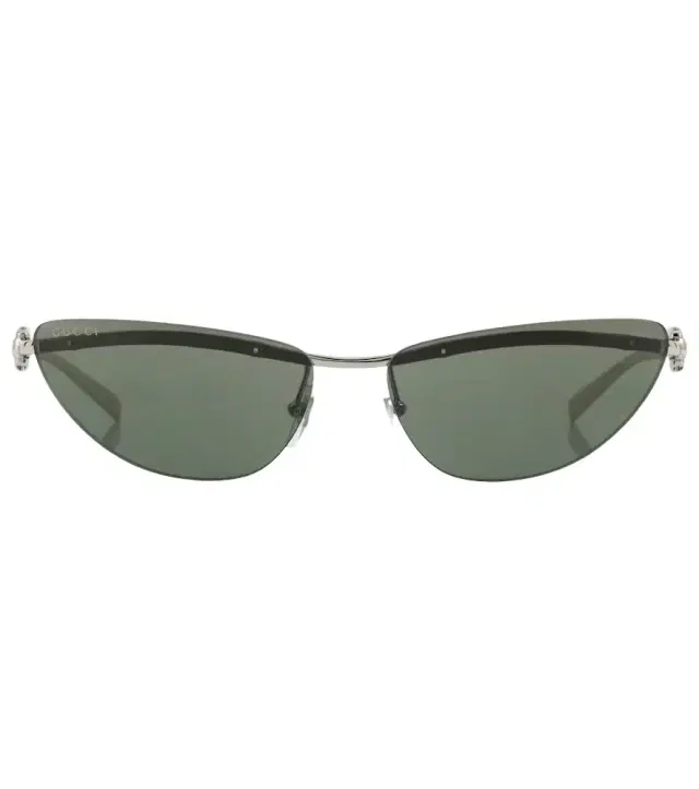 Horsebit cat-eye sunglasses