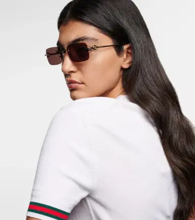 Gucci Horsebit rectangular sunglasses | Thumbnail 5