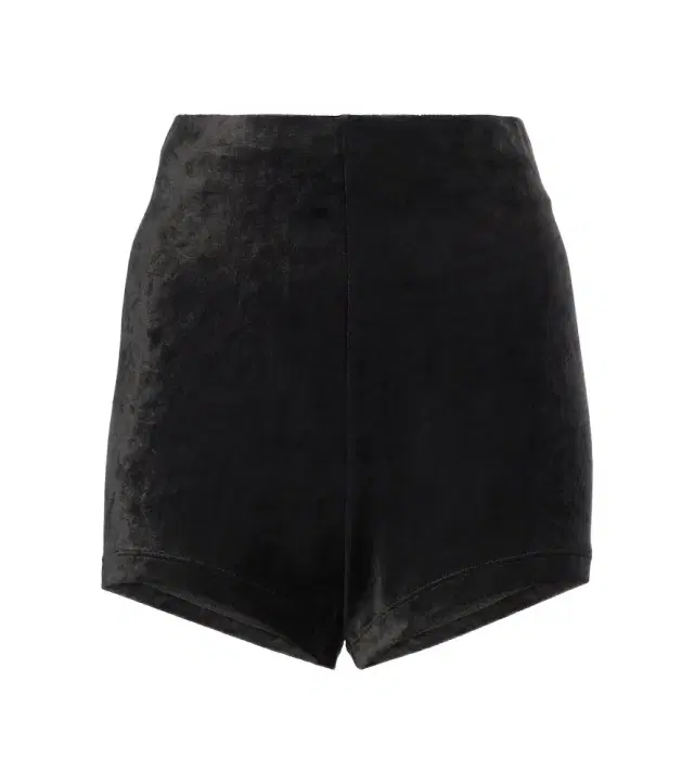 Rick Owens Lilies Dirt velvet jersey shorts