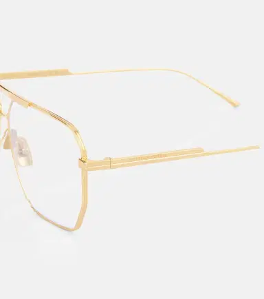 Bottega Veneta Classic aviator glasses | Thumbnail 4