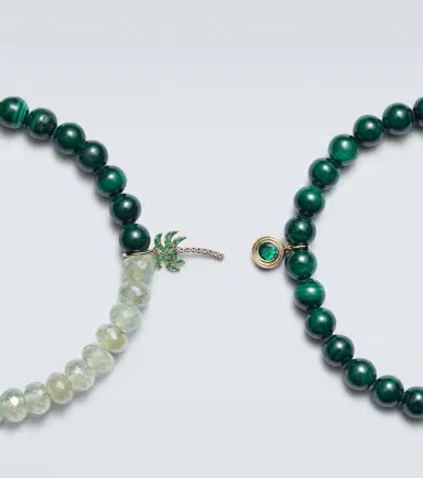Sydney Evan 14kt yellow gold set of 2 bracelets with emeralds and diamonds | Thumbnail 2 Sydney Evan 14kt yellow gold set of 2 bracelets with emeralds and diamonds | Thumbnail 2
