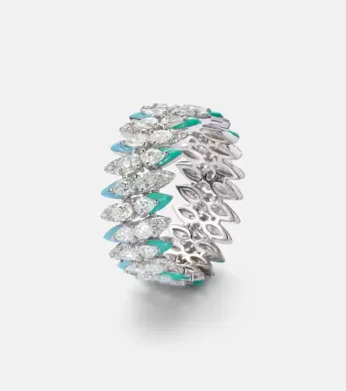 Kamyen 18kt white gold ring with diamonds | Thumbnail 2