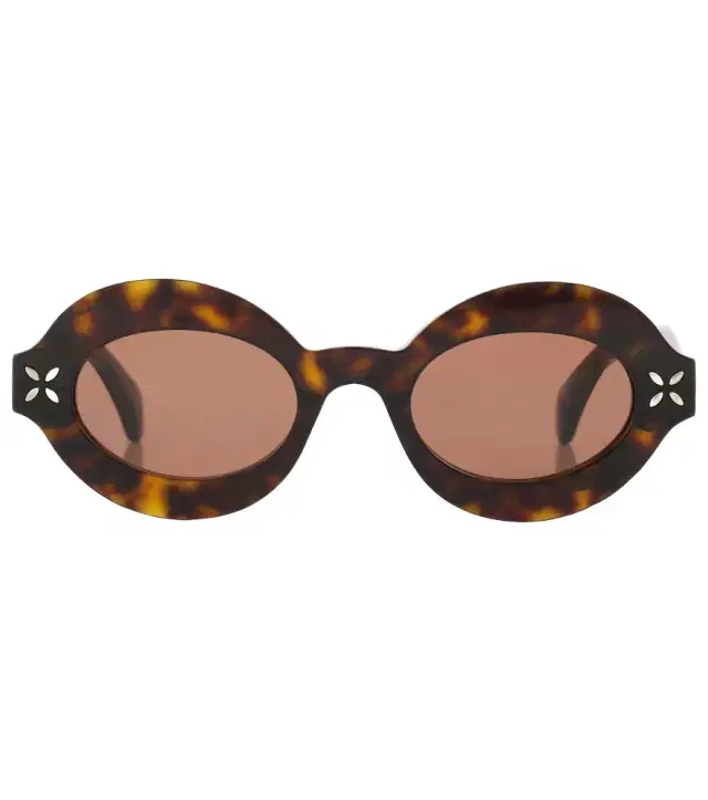 Alaia Alaïa Petal round sunglasses