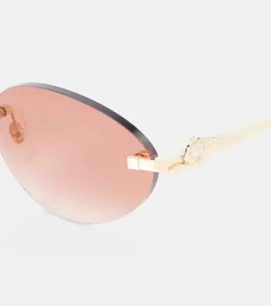 Cartier Eyewear Collection Panthère de Cartier oval sunglasses | Thumbnail 2