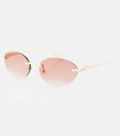 Cartier Eyewear Collection Panthère de Cartier oval sunglasses | Thumbnail 4