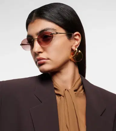 Cartier Eyewear Collection Panthère de Cartier oval sunglasses | Thumbnail 5