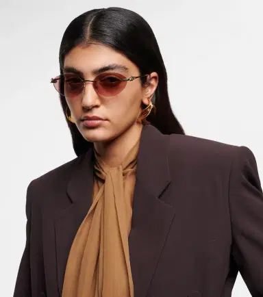 Cartier Eyewear Collection Panthère de Cartier oval sunglasses | Thumbnail 6