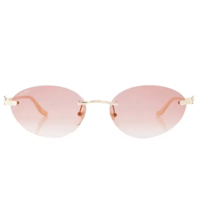 Cartier Eyewear Collection Panthère de Cartier oval sunglasses